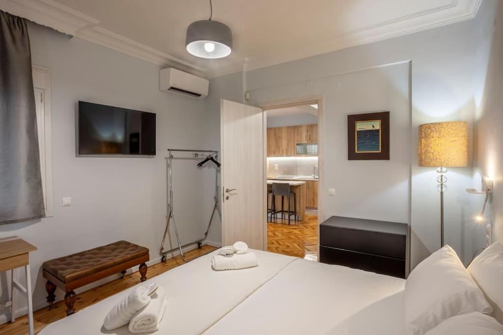 Karolou Ntil- Ground Floor Suite Thessaloníki Eksteriør bilde